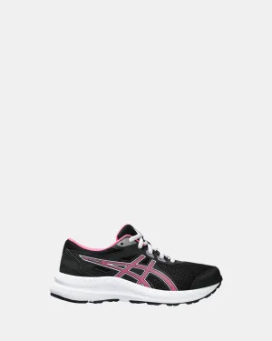 Chaussures Asics Contend 8 Grade School Noir/Rose Vif