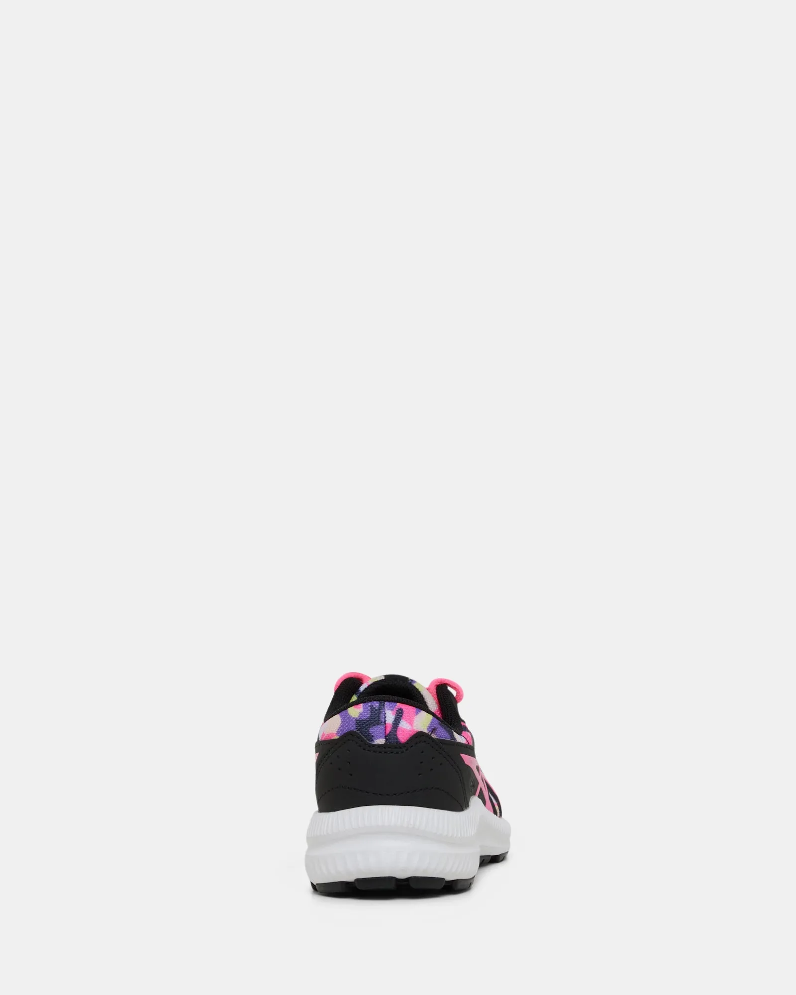 Chaussures Asics Contend 8 Grade School Noir/Rose Vif Imprimé
