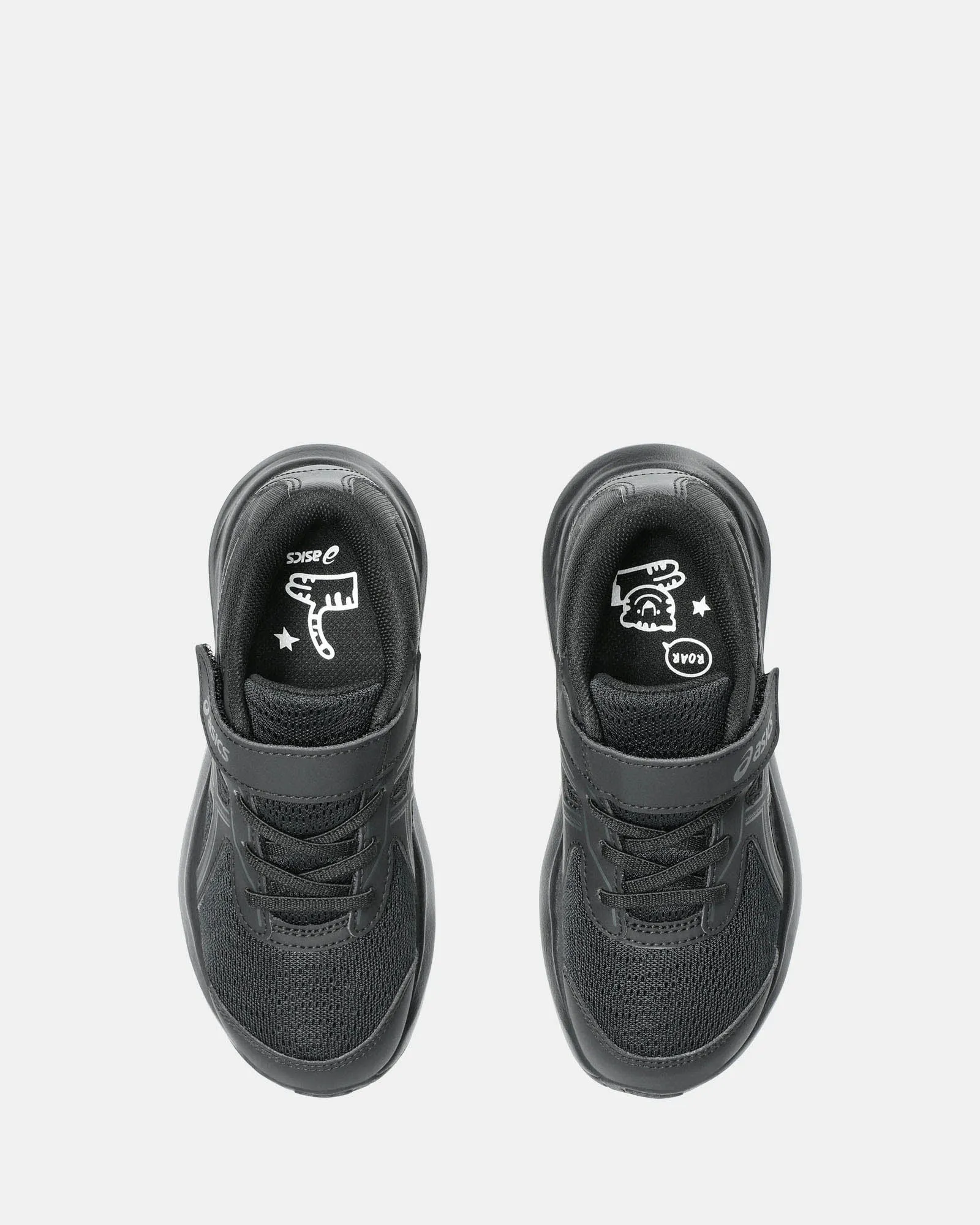 Chaussures Asics Contend 9 Black Pre-School Noir/Gris Graphite