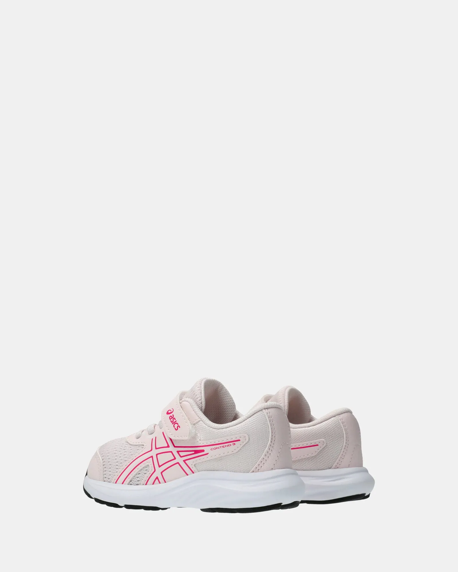 Chaussures Asics pour bébé en rose pâle/blanc - Modèle Contend 9