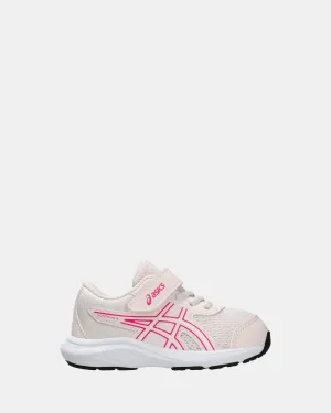 Chaussures Asics pour bébé en rose pâle/blanc - Modèle Contend 9
