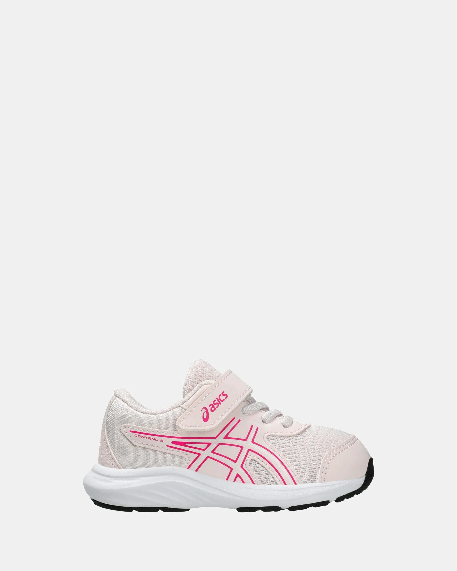 Chaussures Asics pour bébé en rose pâle/blanc - Modèle Contend 9