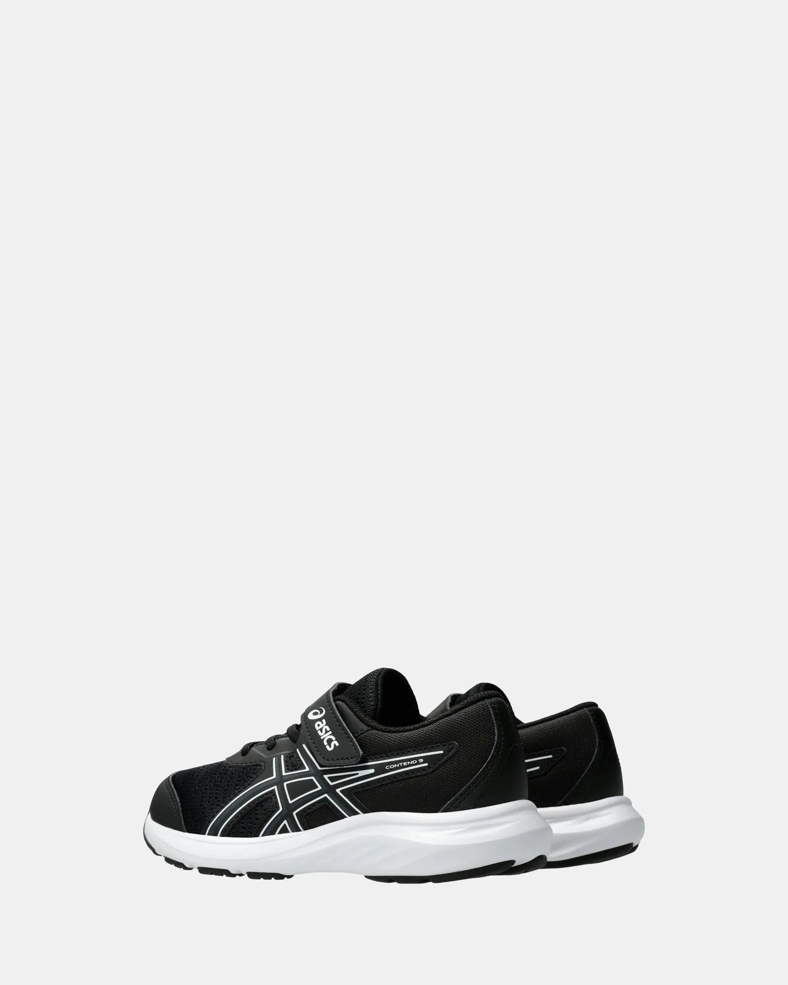 Chaussures Asics Contend 9 Préscolaire Noir/Blanc