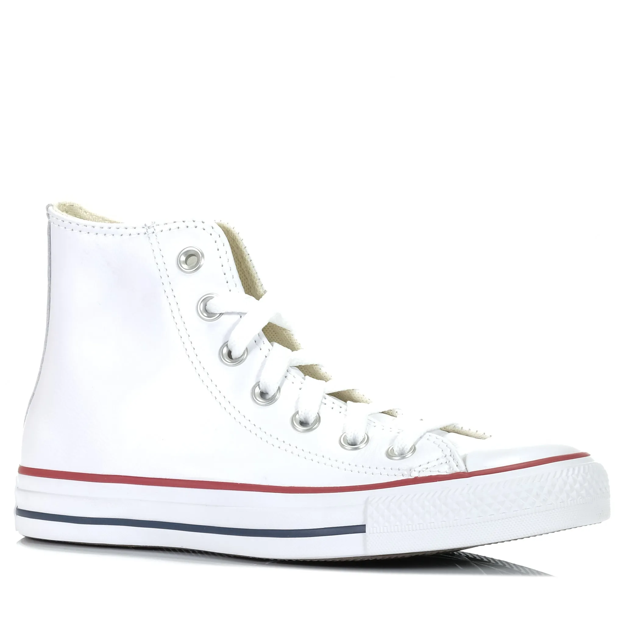 Converse CT All Star en cuir haut blanc