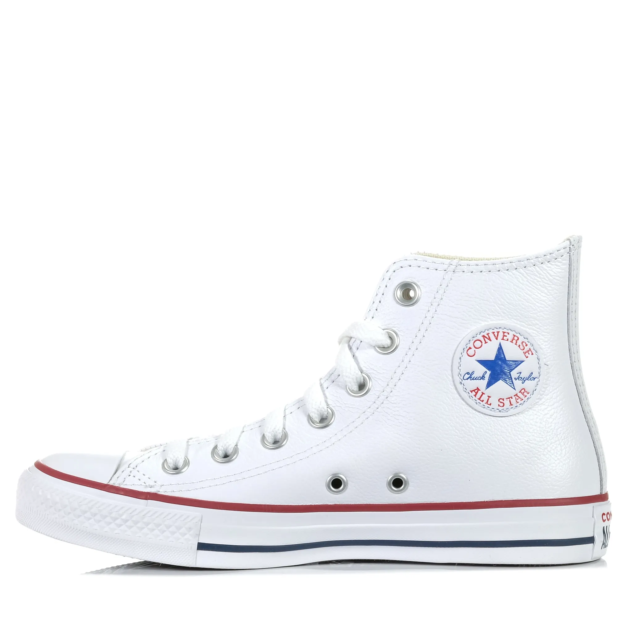 Converse CT All Star en cuir haut blanc