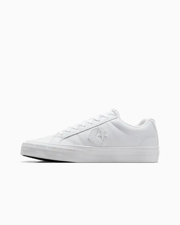 CHAUSSURES DÉTENTE UNISEX CONVERSE EN FAUSSE PEAU BLANCHE TRIPLE