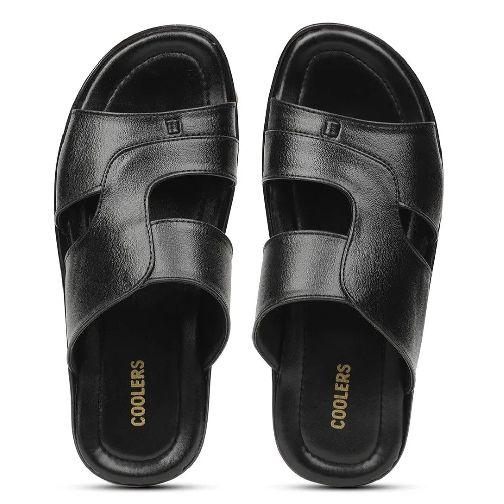 Chaussons Décontractés Noirs Pour Hommes COOL99-703 Par Liberty