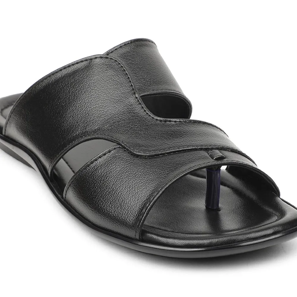 Chaussons Décontractés Noirs Pour Hommes COOL99-703 Par Liberty