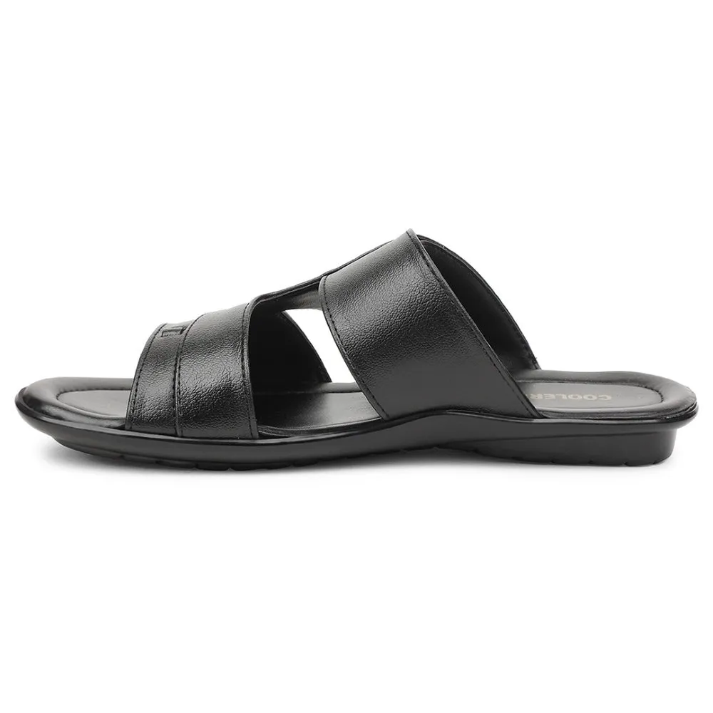 Chaussons Décontractés Noirs Pour Hommes COOL99-703 Par Liberty