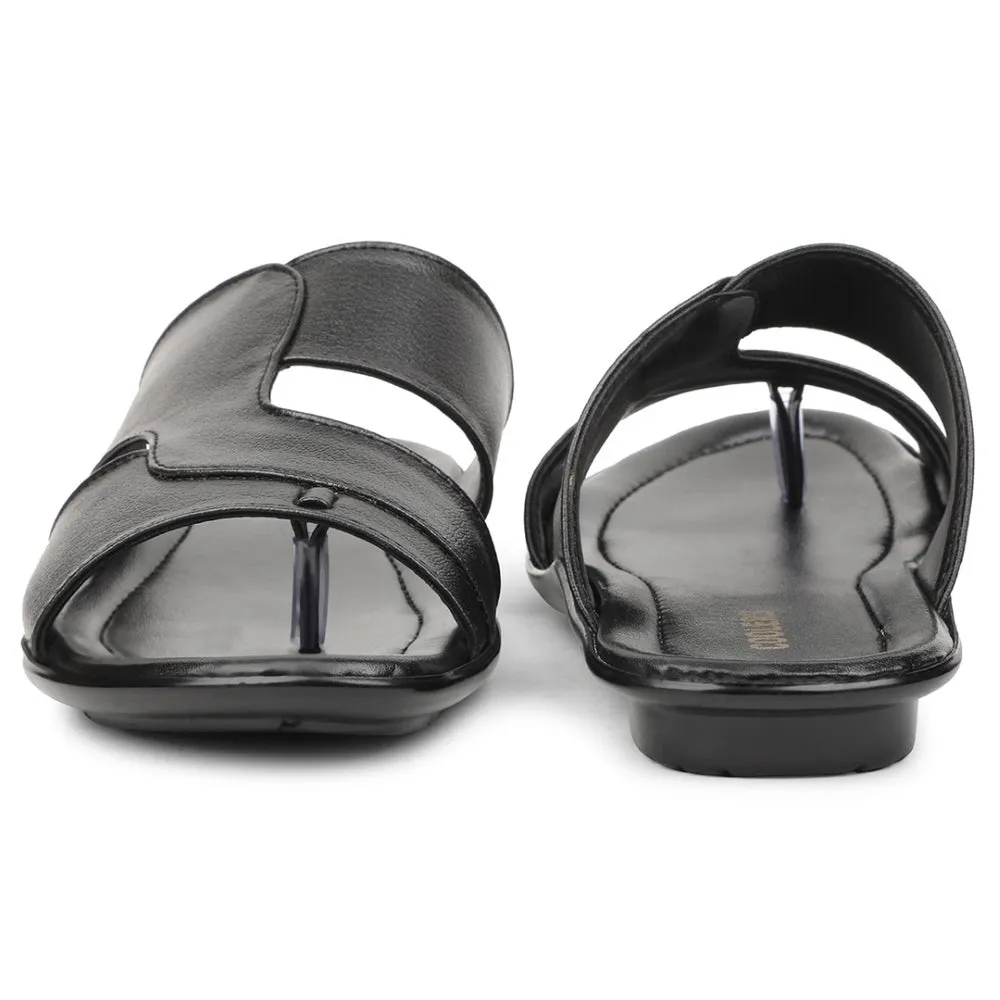 Chaussons Décontractés Noirs Pour Hommes COOL99-703 Par Liberty