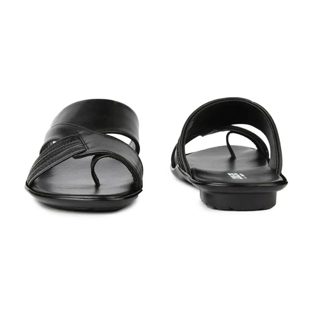 Chaussons Décontractés Noirs Pour Hommes COOL99-81 Par Liberty