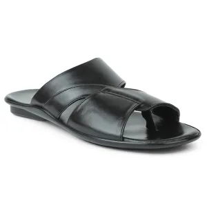 Coolers Noir Pantoufles Décontractées Pour Hommes WAKAFIT-1E Par Liberty