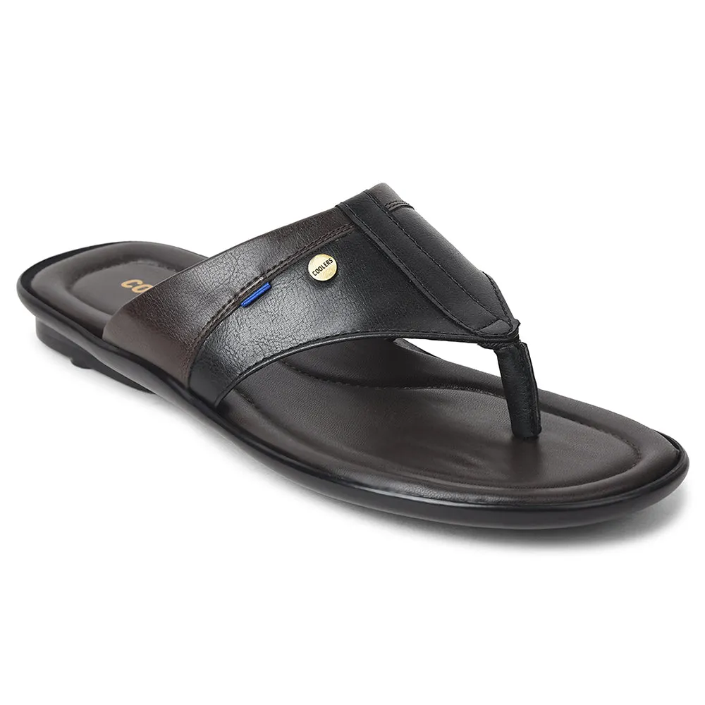 Sandales décontractées noires pour hommes SENTOS-5 par Liberty