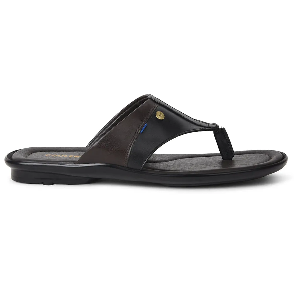 Sandales décontractées noires pour hommes SENTOS-5 par Liberty