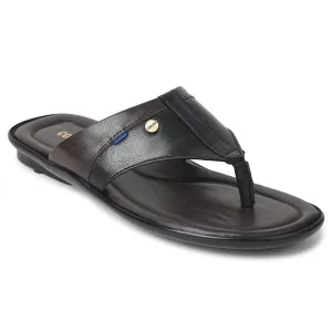 Sandales décontractées noires pour hommes SENTOS-5 par Liberty