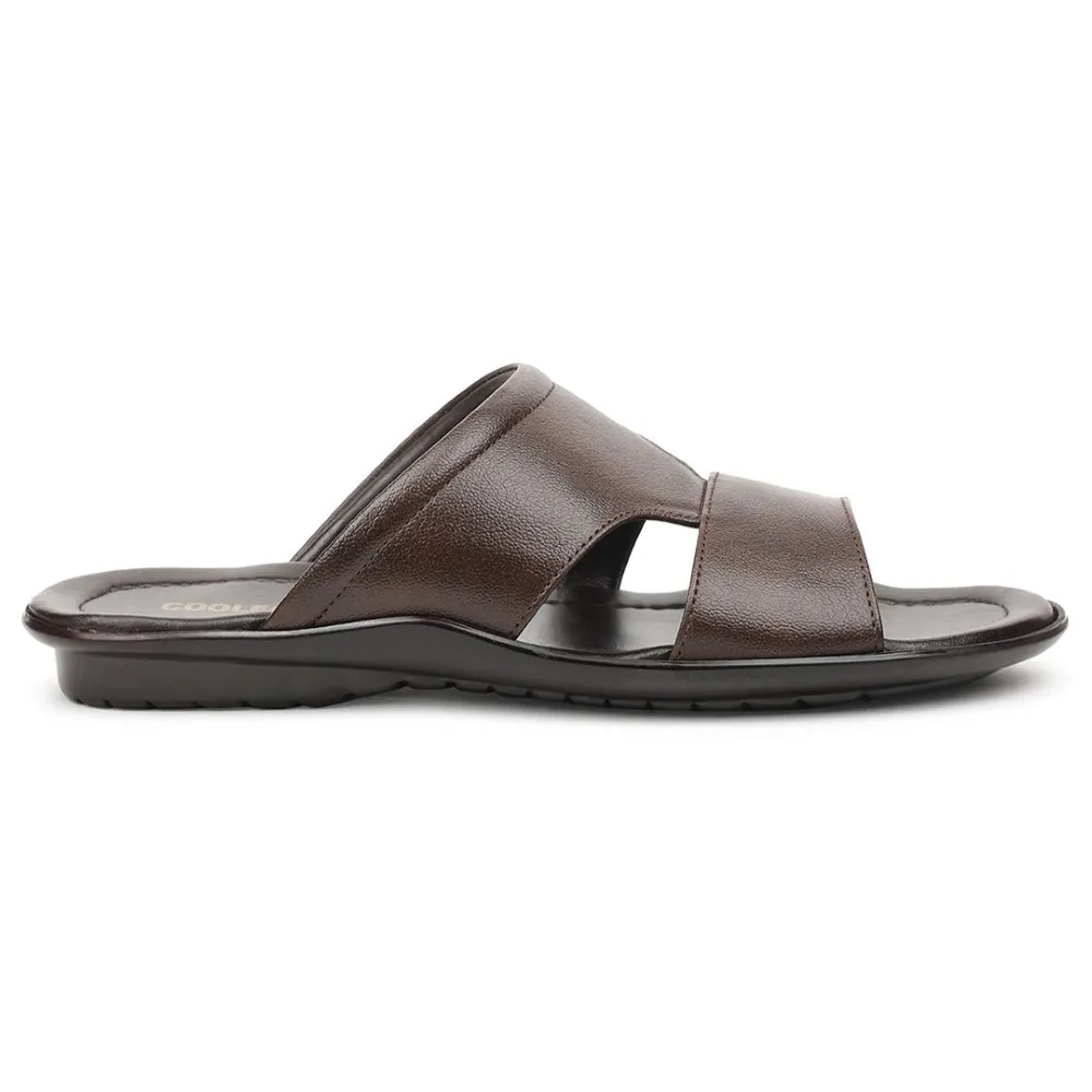 Chaussons décontractés marron pour hommes COOL99-704 par Liberty