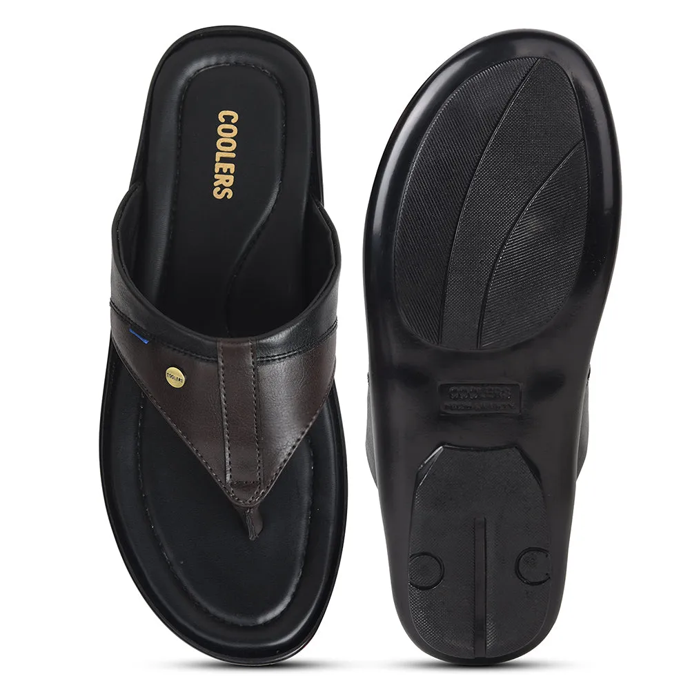 Chaussons décontractés marron Liberty SENTOS-5 pour hommes