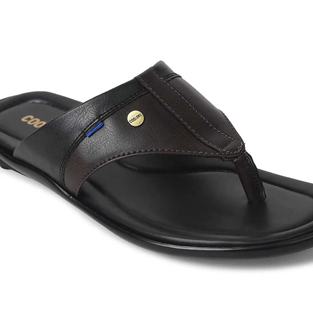 Chaussons décontractés marron Liberty SENTOS-5 pour hommes