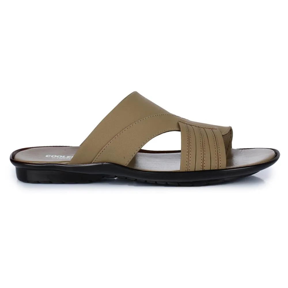 Chaussons décontractés Liberty COOL99-81 pour hommes en cuir de chamelle