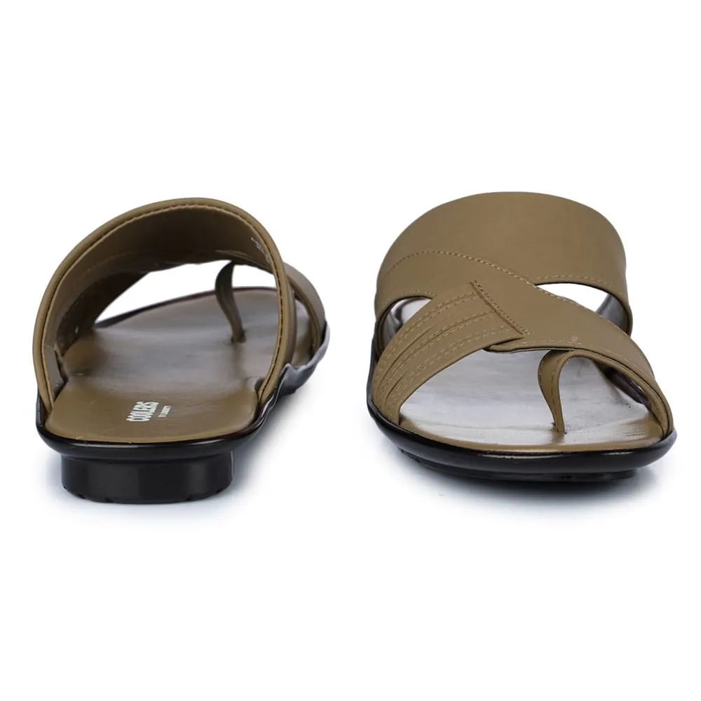 Chaussons décontractés Liberty COOL99-81 pour hommes en cuir de chamelle