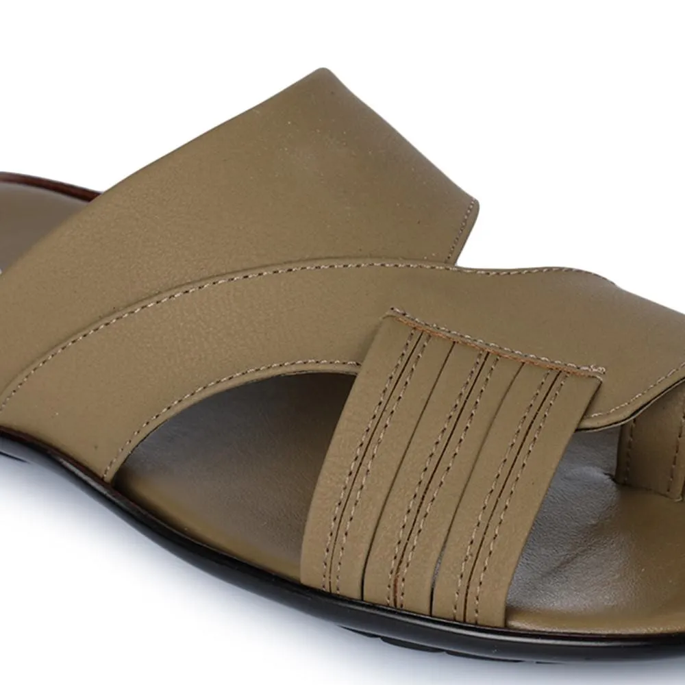 Chaussons décontractés Liberty COOL99-81 pour hommes en cuir de chamelle