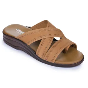 Chaussons décontractés marron pour hommes 7123-61 par Liberty