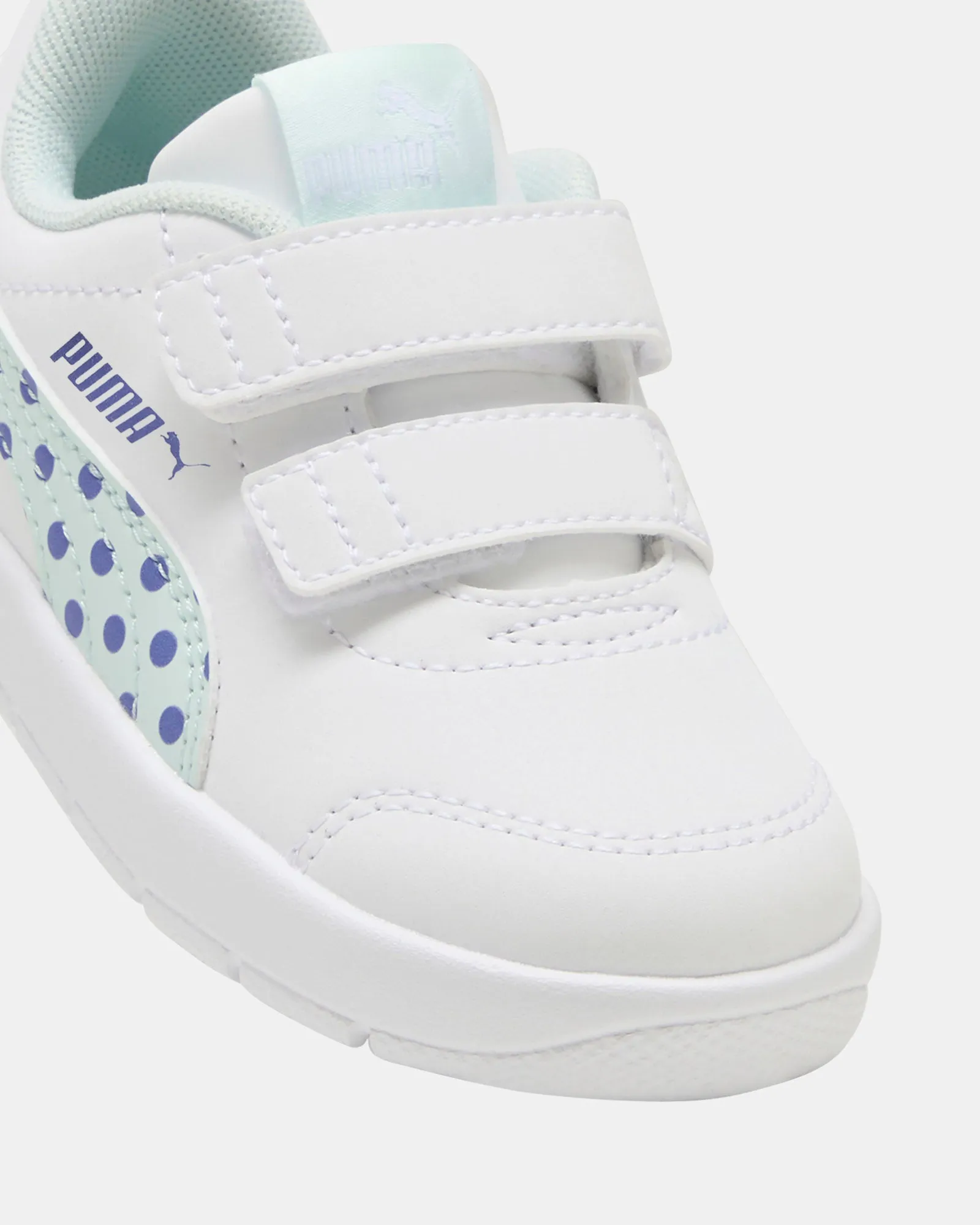 Courtflex V3 Dotty V Inf Blanc/Bleu