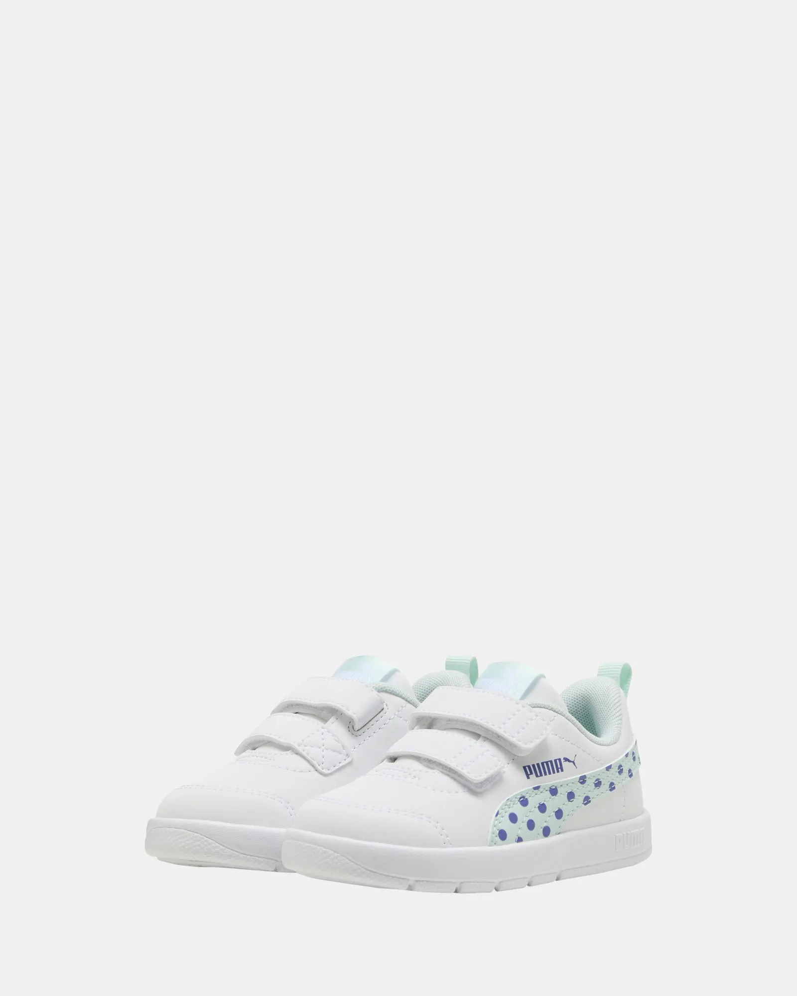Courtflex V3 Dotty V Inf Blanc/Bleu