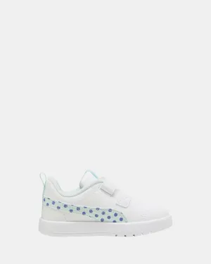 Courtflex V3 Dotty V Inf Blanc/Bleu