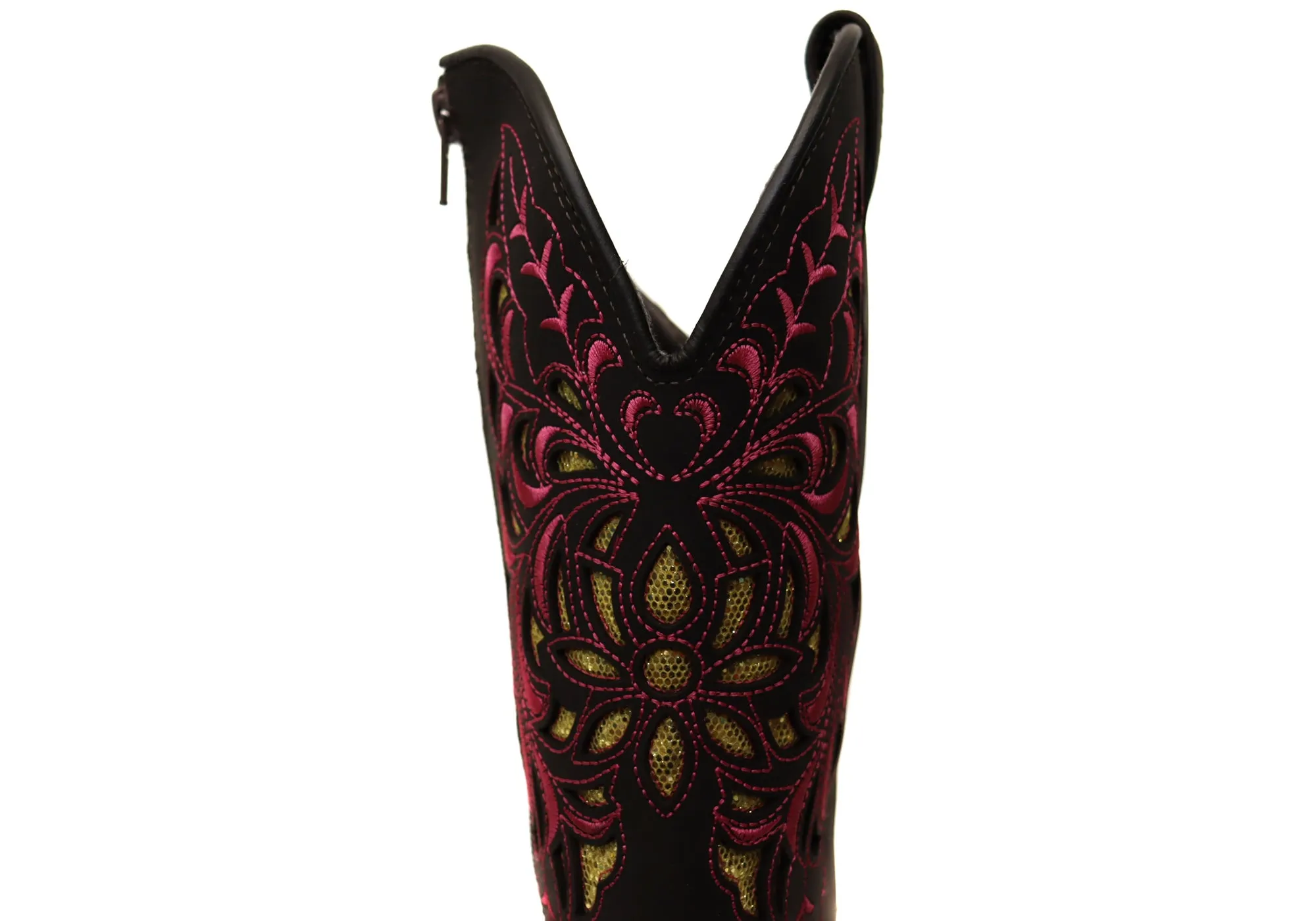 D Milton Betsy Bottes Western en Cuir Confortables pour Femme Chaussures D Milton