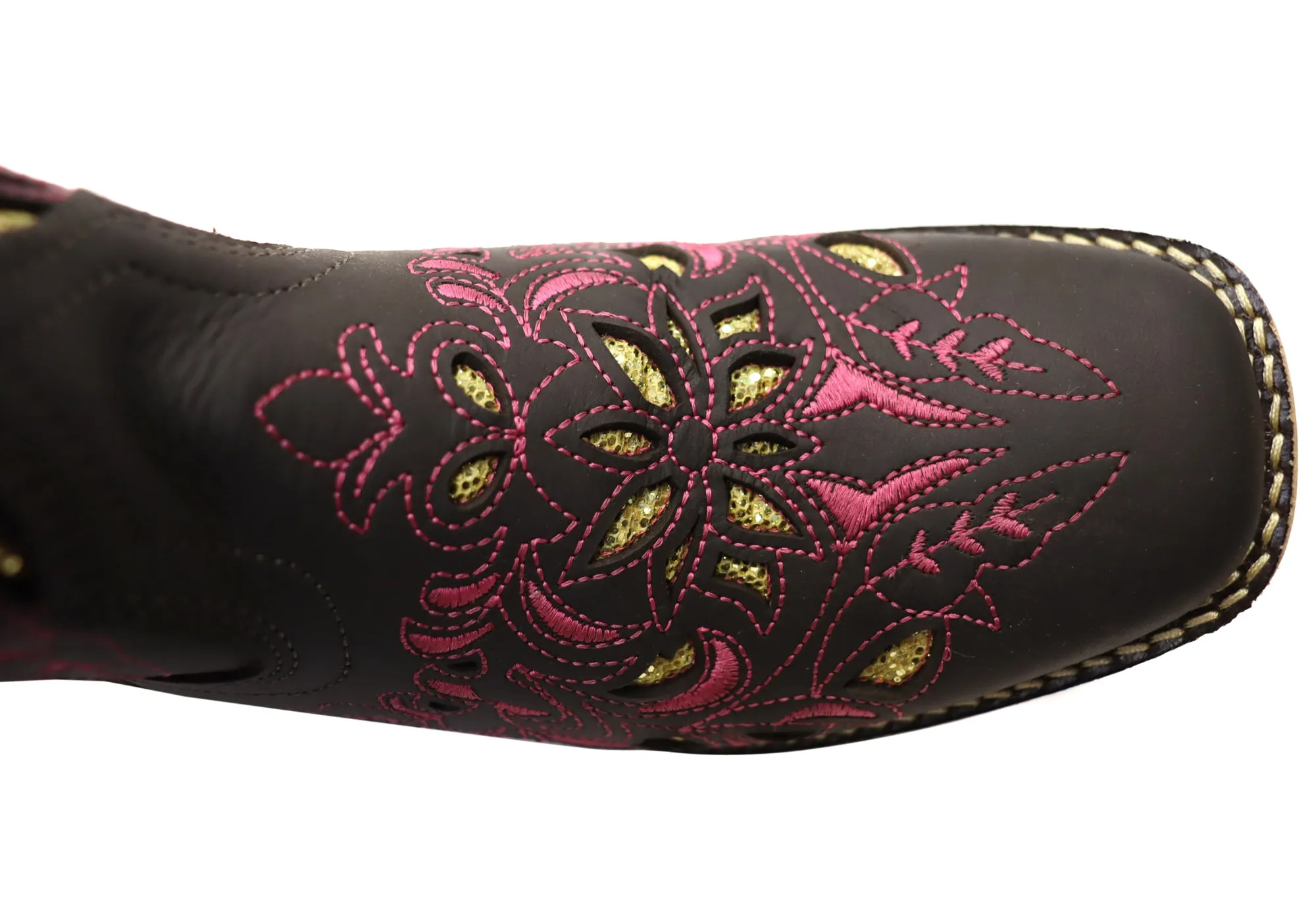 D Milton Betsy Bottes Western en Cuir Confortables pour Femme Chaussures D Milton