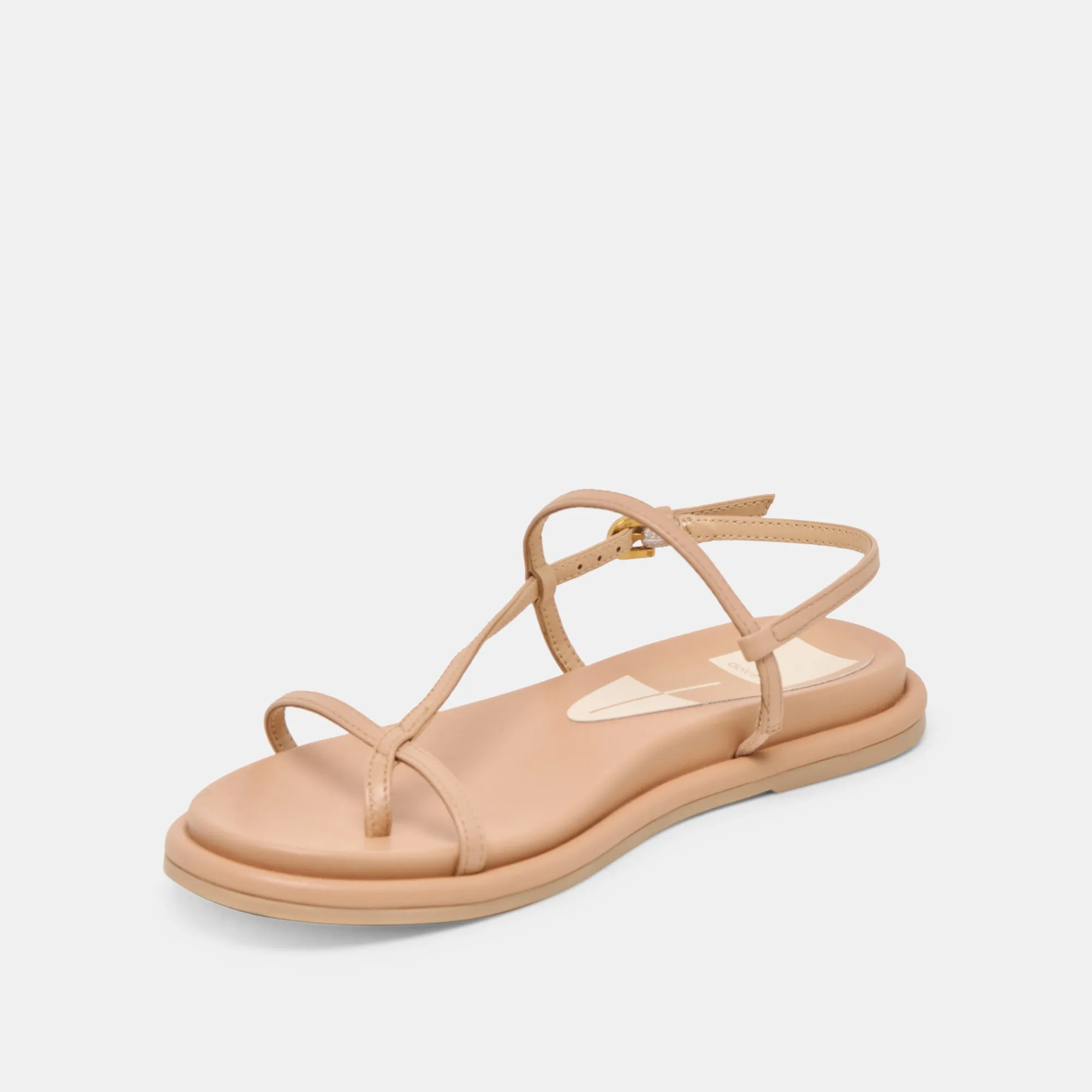 DALLEN SANDALES CAFÉ CUIR