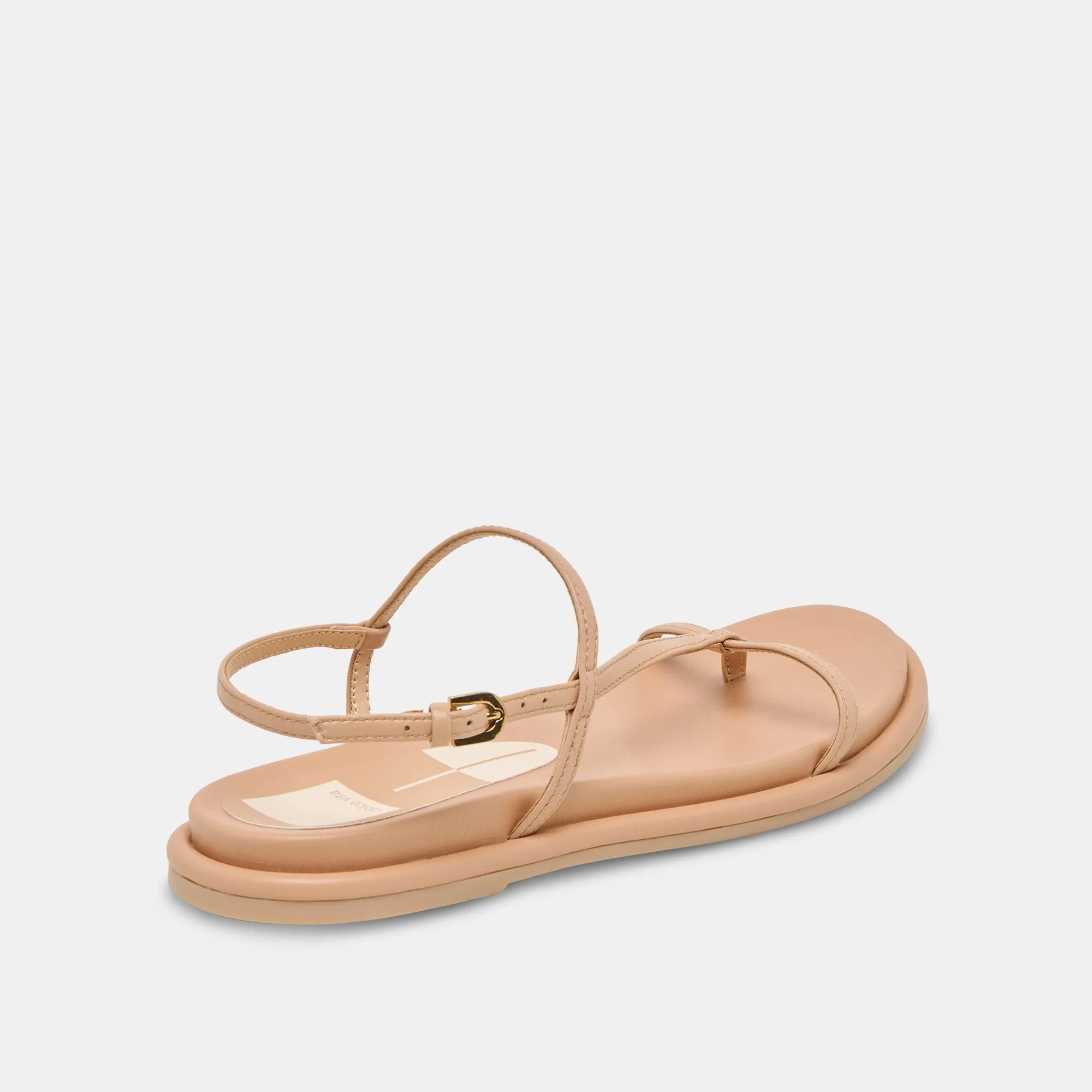 DALLEN SANDALES CAFÉ CUIR