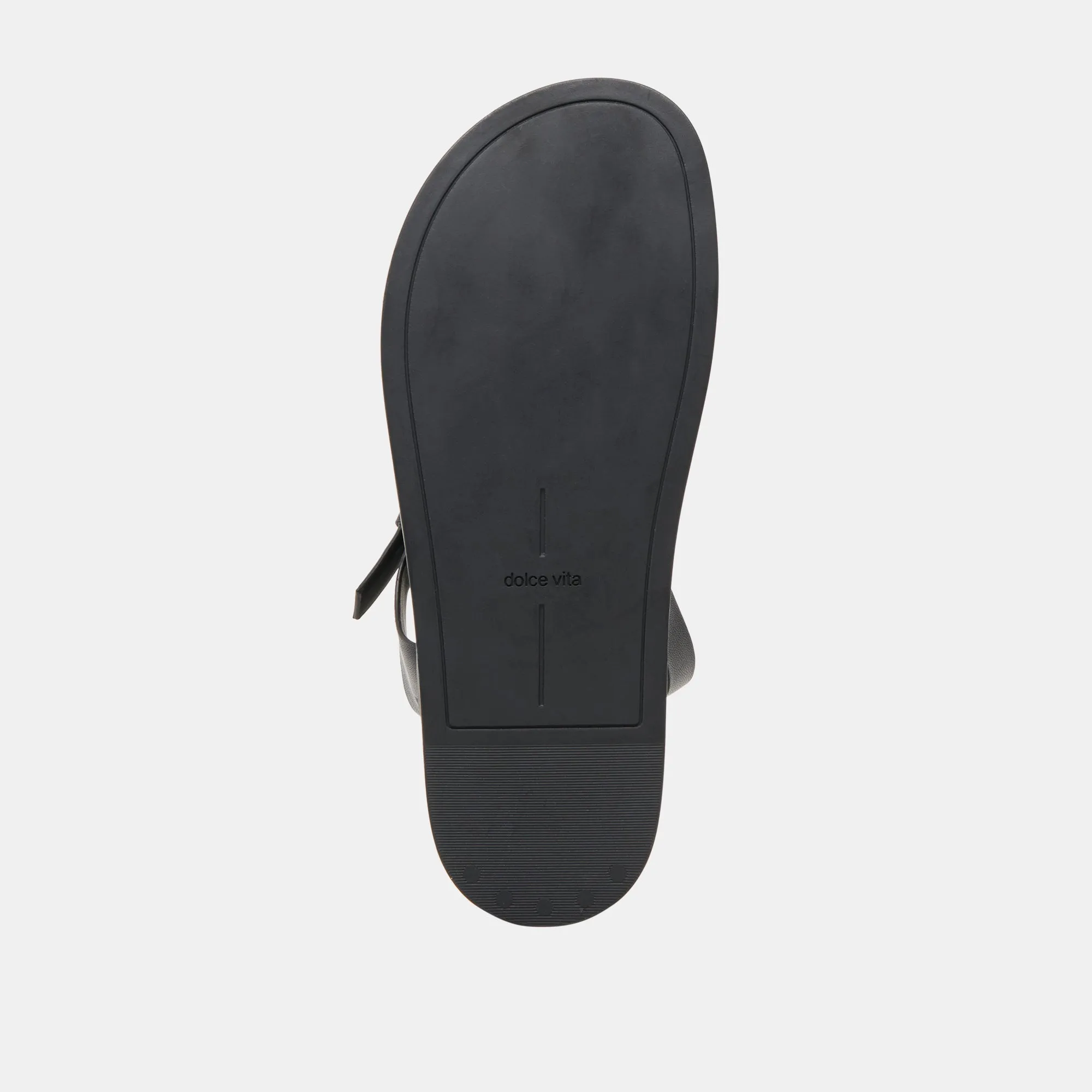 SANDALES DARLIS EN CUIR NOIR