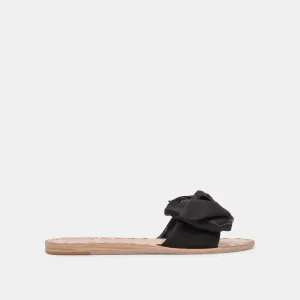 SANDALES DARSEY ONYX SATIN