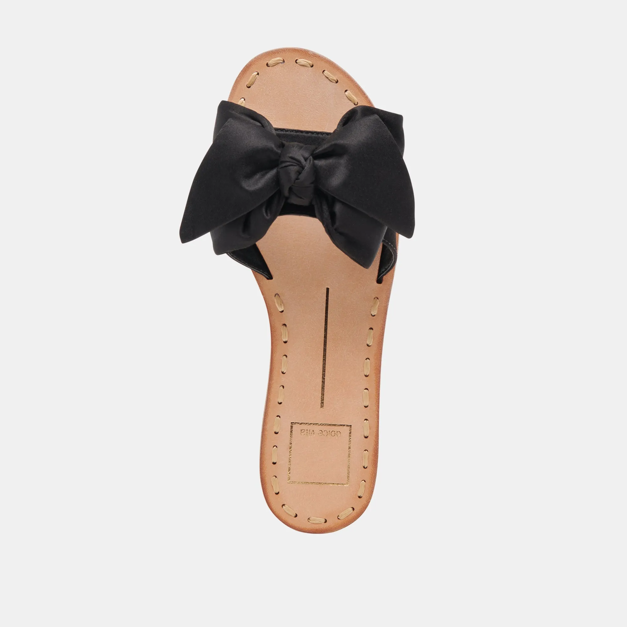 SANDALES DARSEY ONYX SATIN