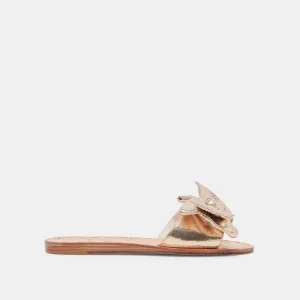 SANDALES DARSEY PLATINE SATIN