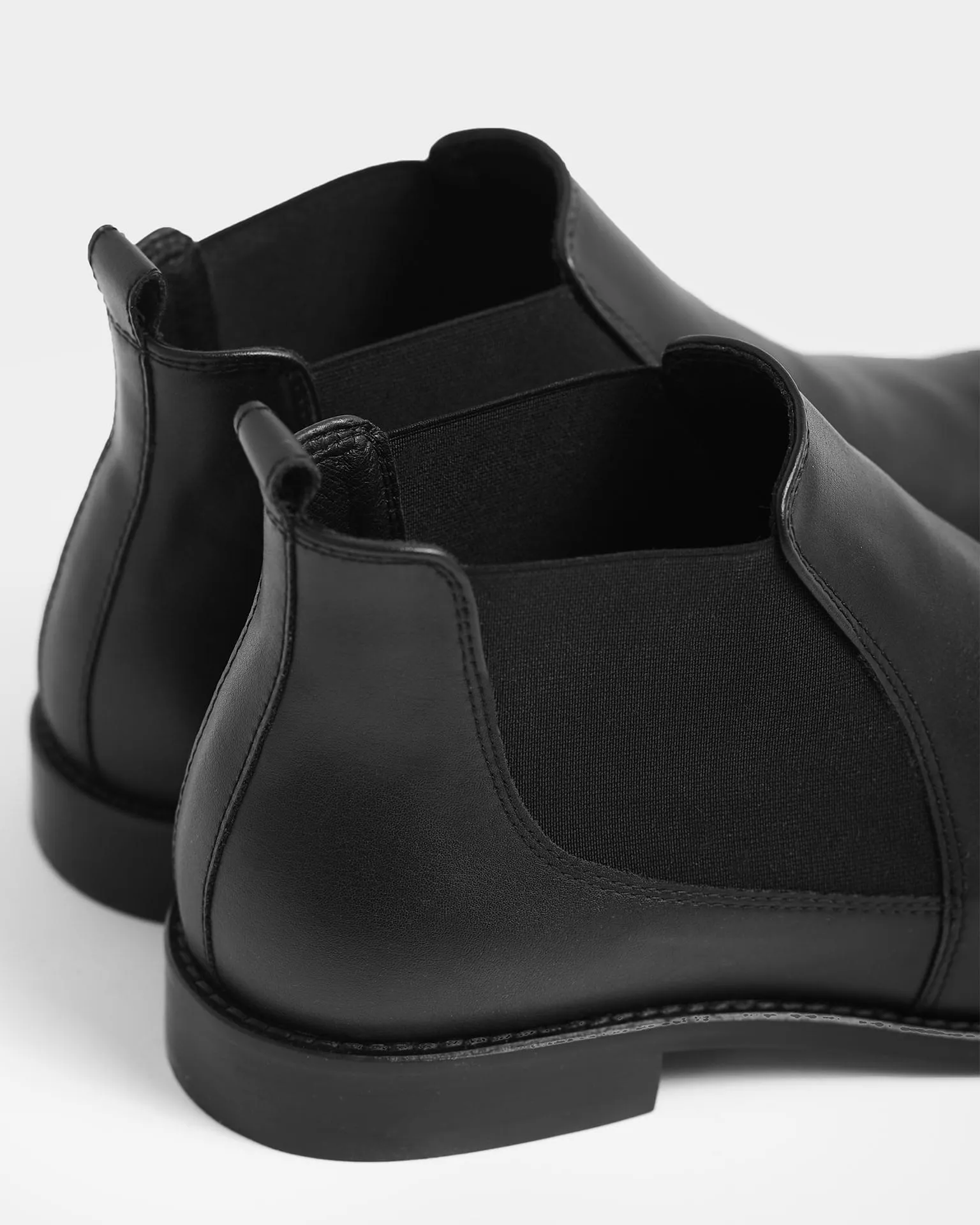 Bottes Chelsea Vegan en Cuir de Raisin pour Homme Dean | Noir