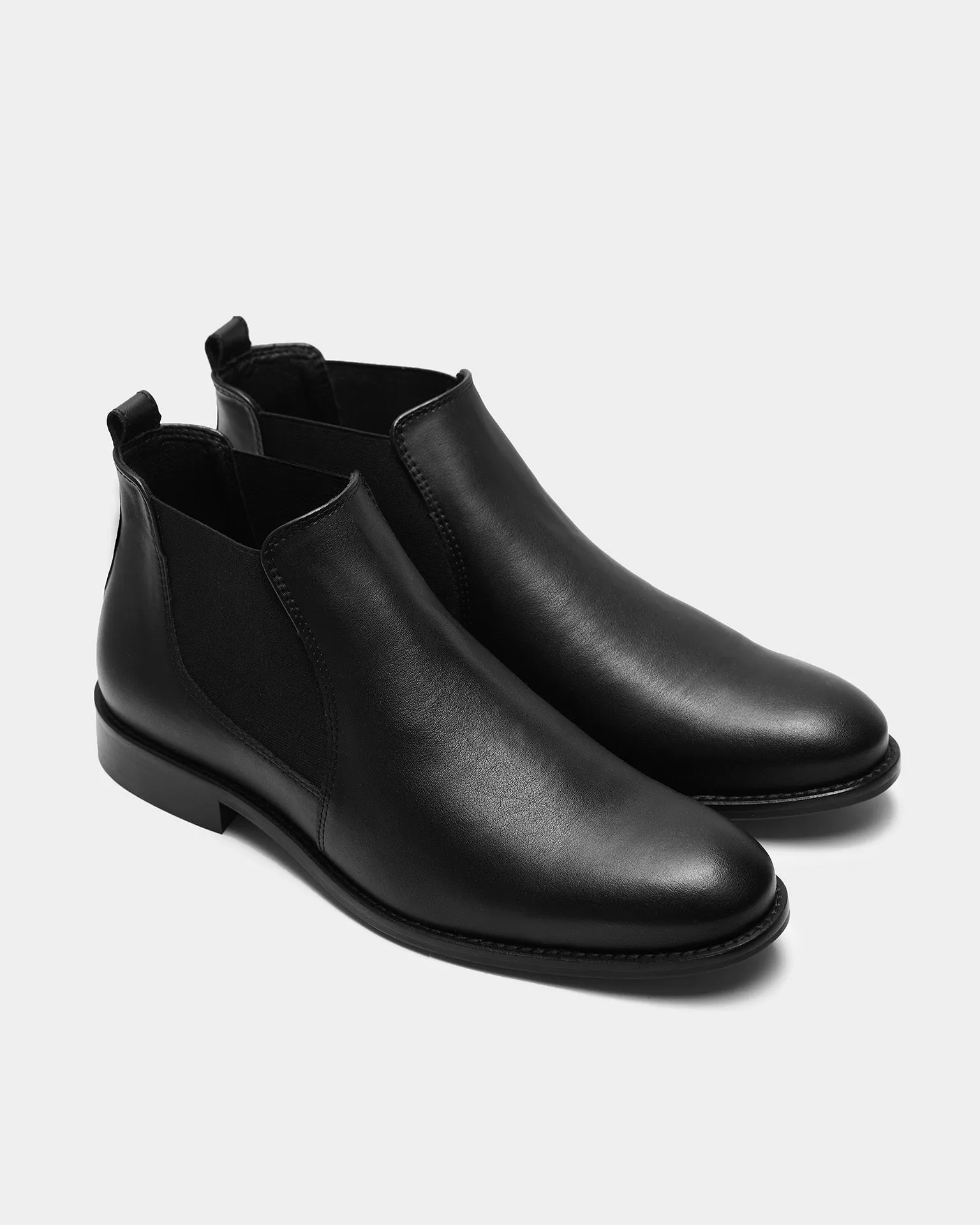 Bottes Chelsea Vegan en Cuir de Raisin pour Homme Dean | Noir