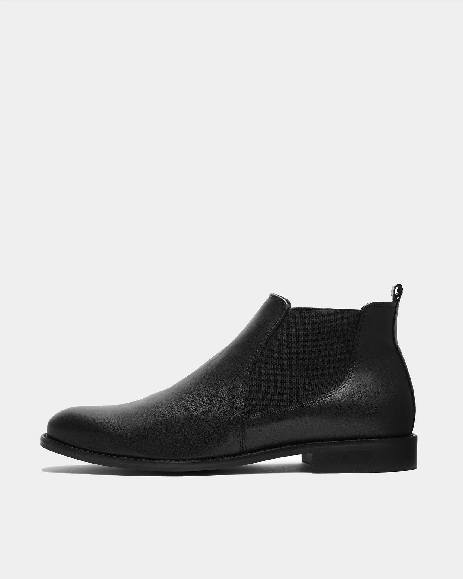 Bottes Chelsea Vegan en Cuir de Raisin pour Homme Dean | Noir