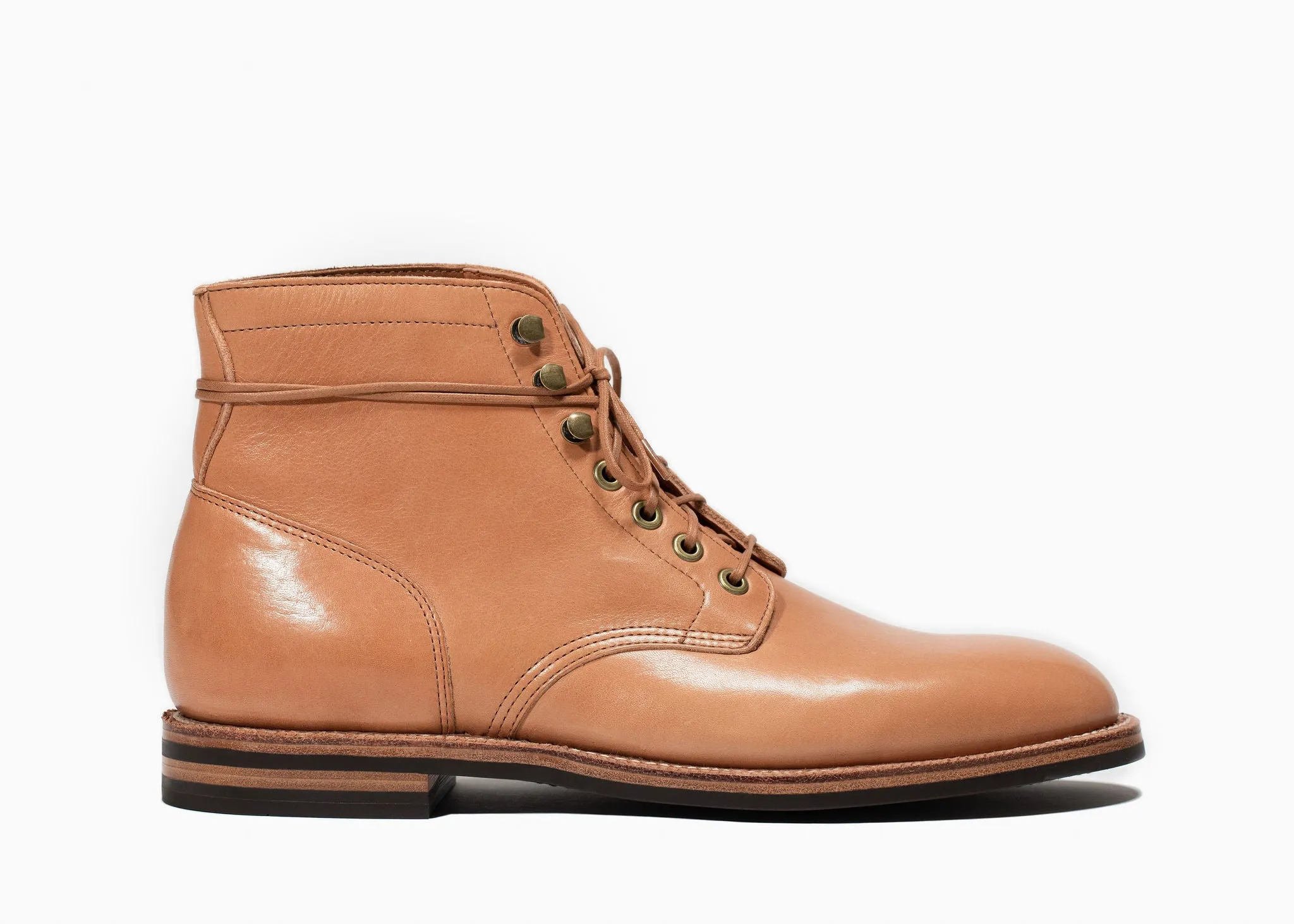 Bottes Diesel Essex en cuir tan