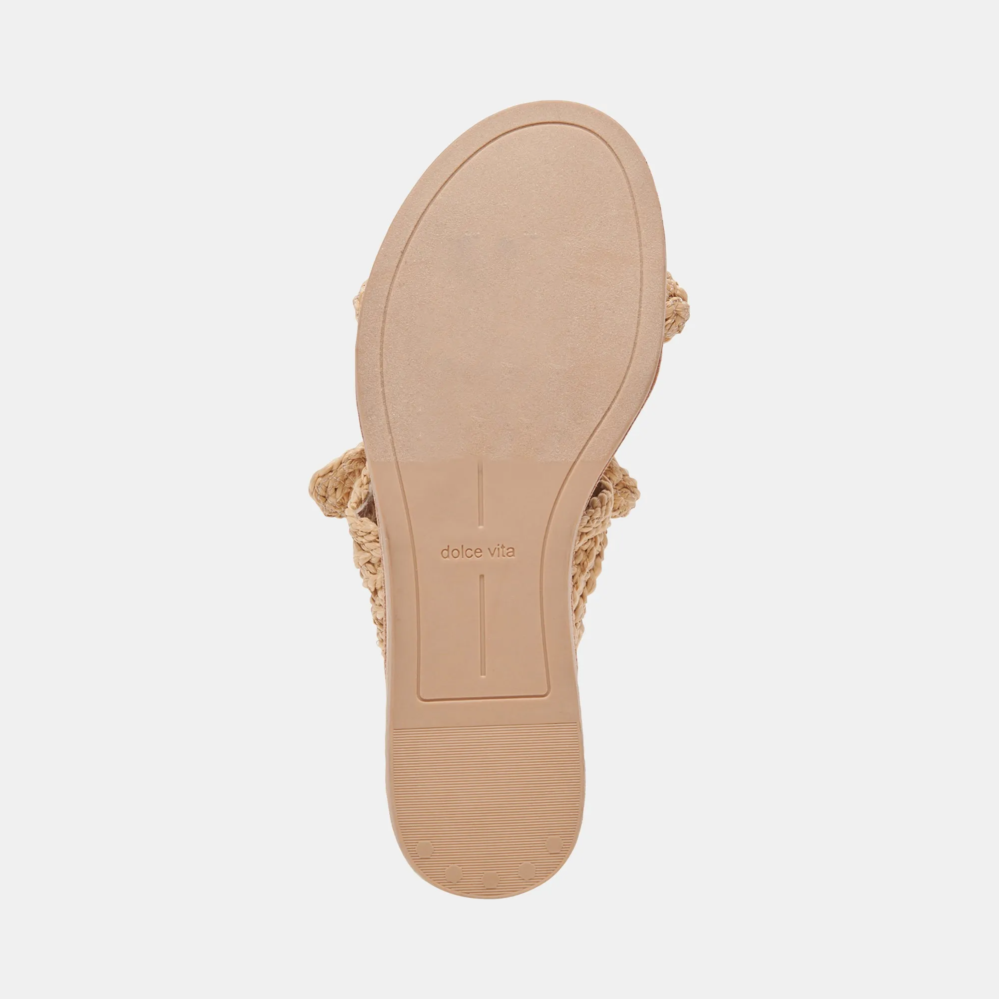 SANDALES DINAH LT RAFFIA NATUREL