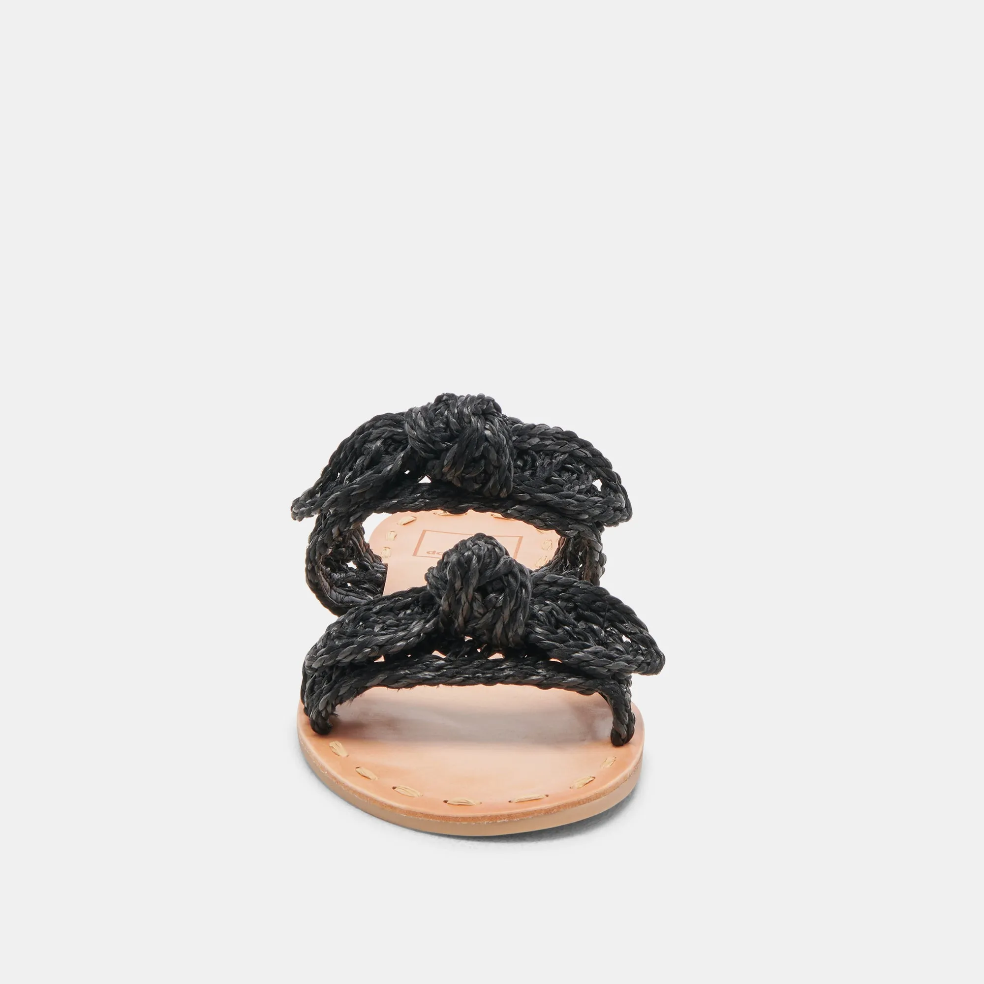 SANDALES DINAH ONYX EN RAFFIA