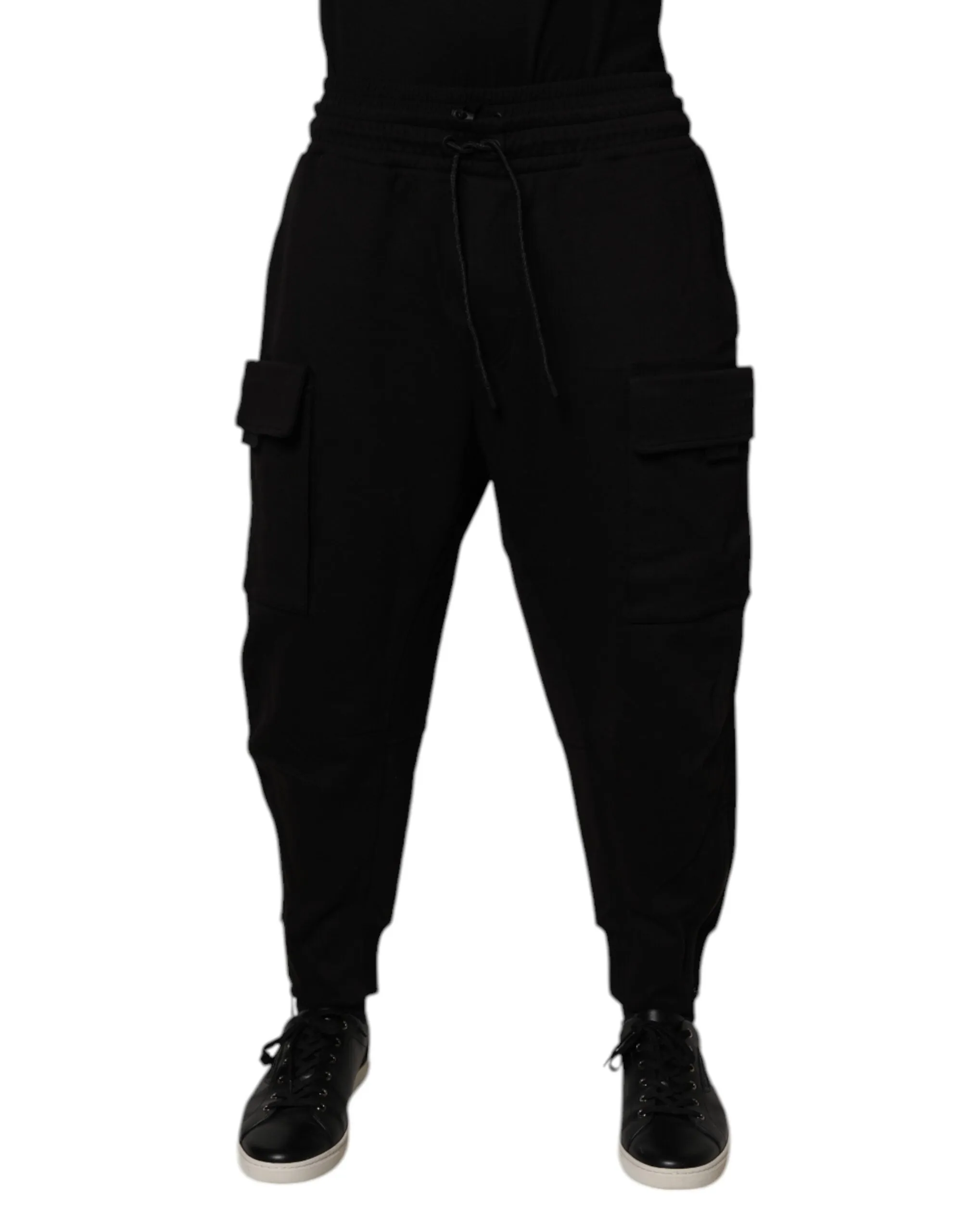 Dolce & Gabbana Pantalon de jogging cargo en coton pour hommes