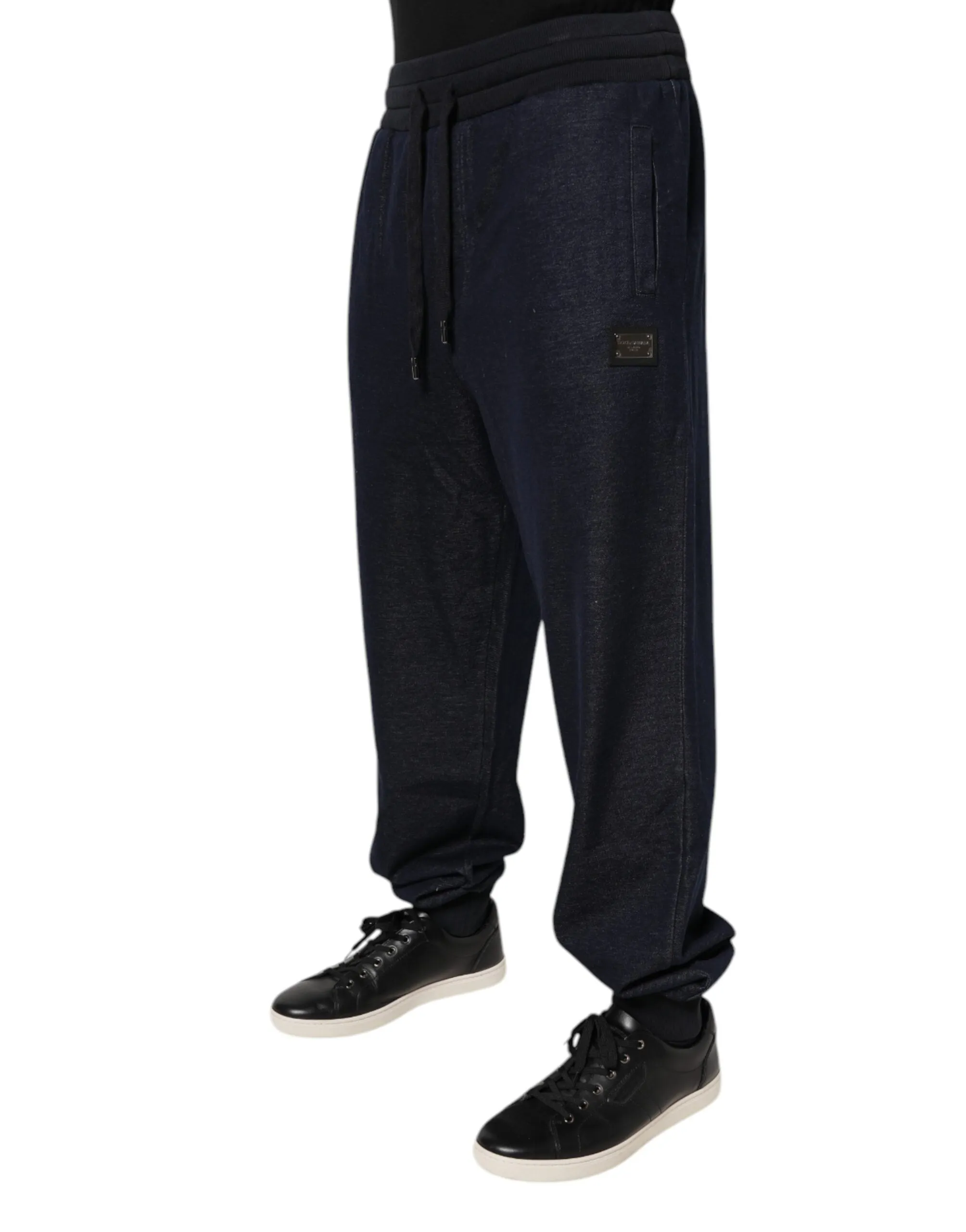 Dolce & Gabbana Jacquard Jogger Homme Pantalon de survêtement pour hommes