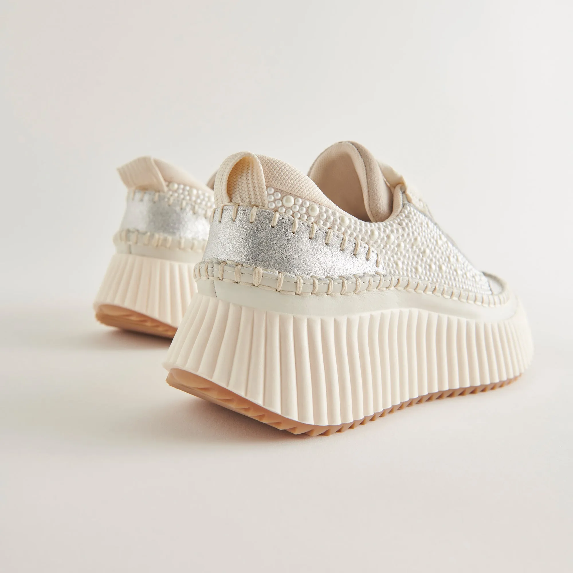 DOLEN SNEAKERS PERLES VANILLE PERLES