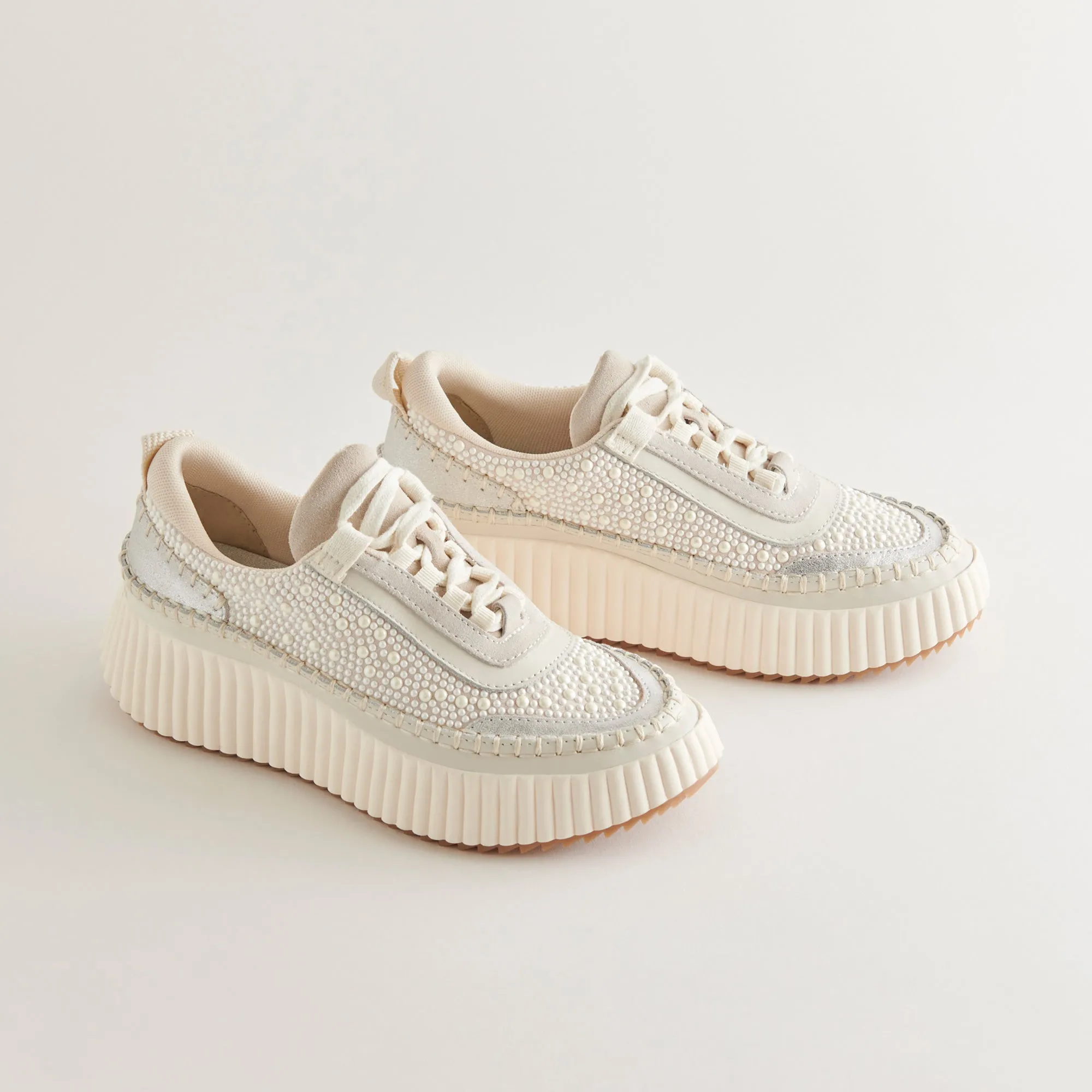 DOLEN SNEAKERS PERLES VANILLE PERLES