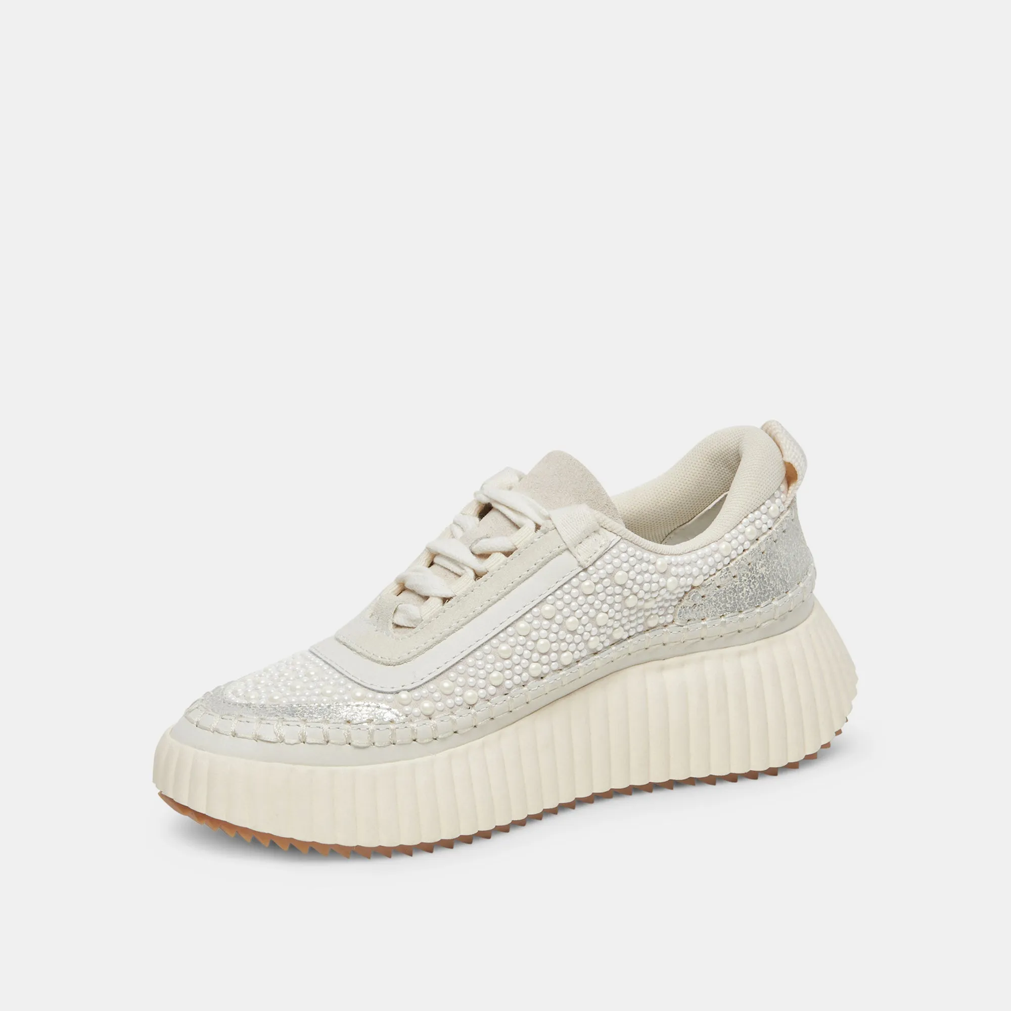 DOLEN SNEAKERS PERLES VANILLE PERLES