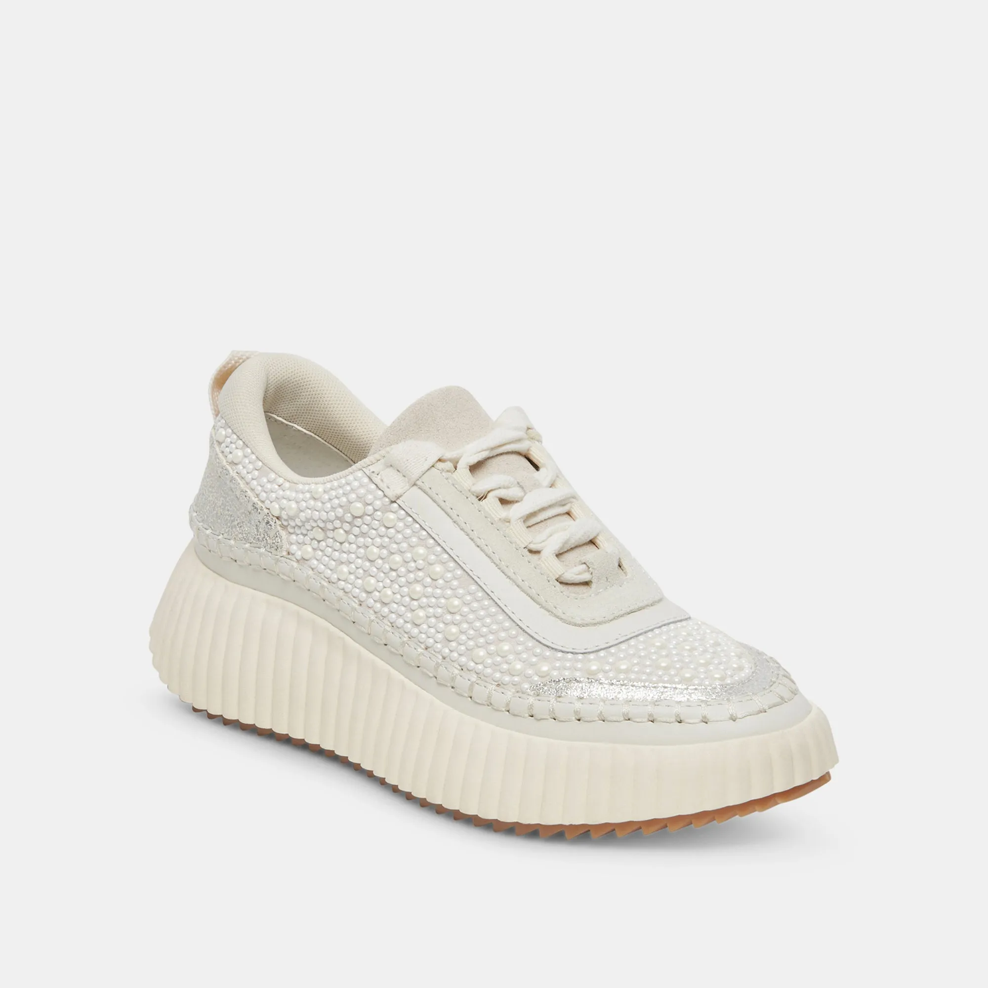 DOLEN SNEAKERS PERLES VANILLE PERLES