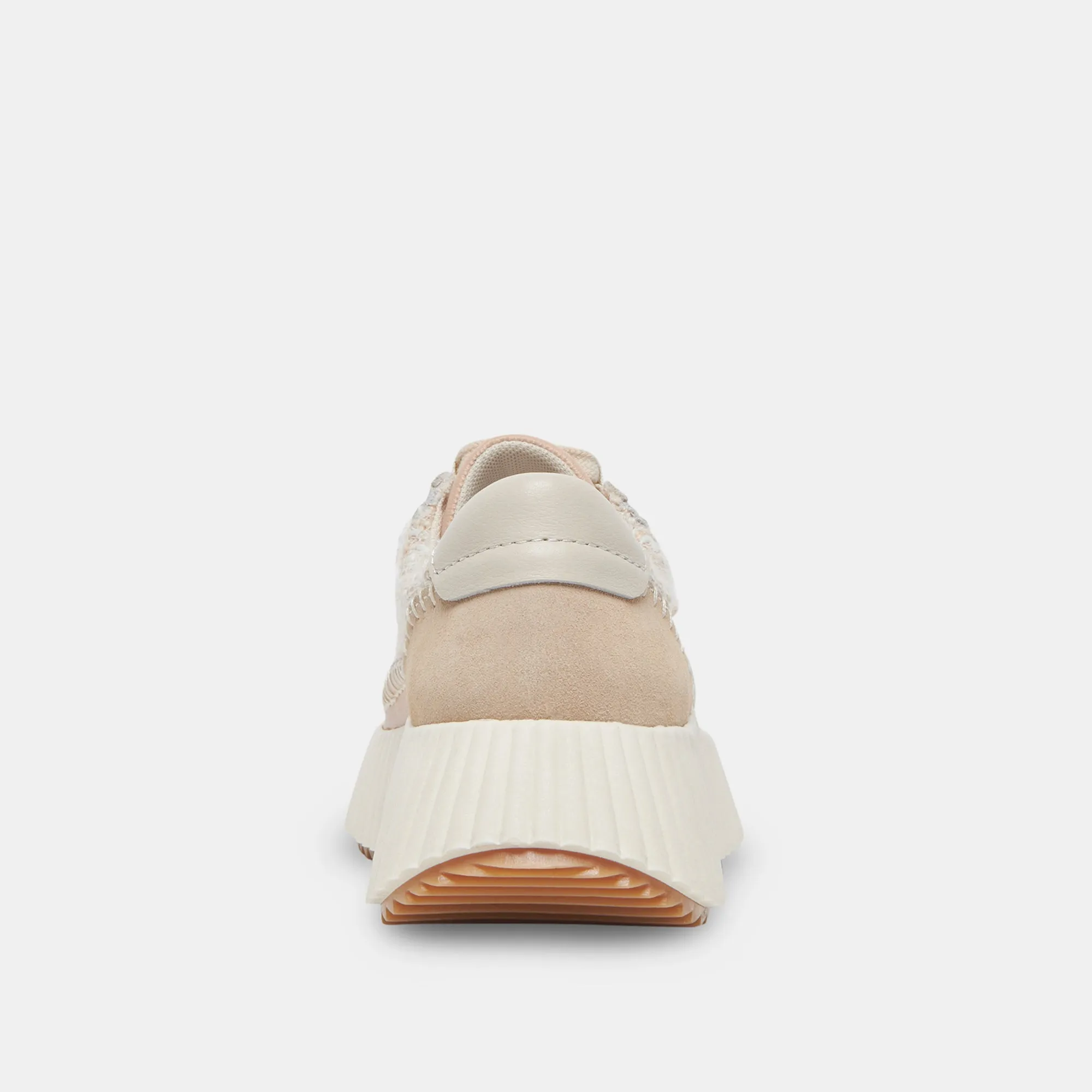 DOLEN SNEAKERS IVOIRE MULTI TISSÉ